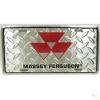 Aluminium bord met logo Massey Ferguson