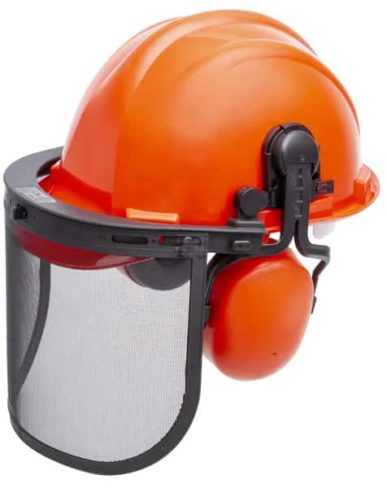 Bosbouwkit Standard Helm met vizier en gehoorbeschermer