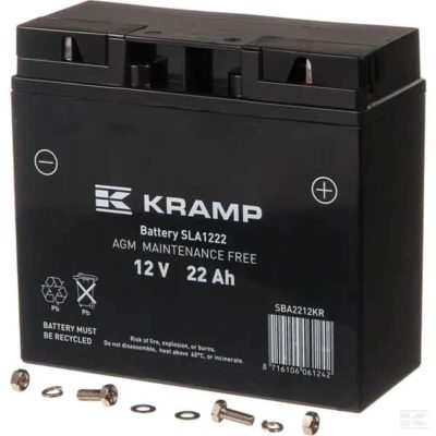 Accu 12V 22Ah 160A Kramp