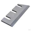 messen voor hakselaars 2 tands versnippermes 200 mm asgat 25,4mm