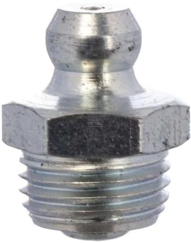 Vetnippel M10 x 1 -180° (6 stuks)