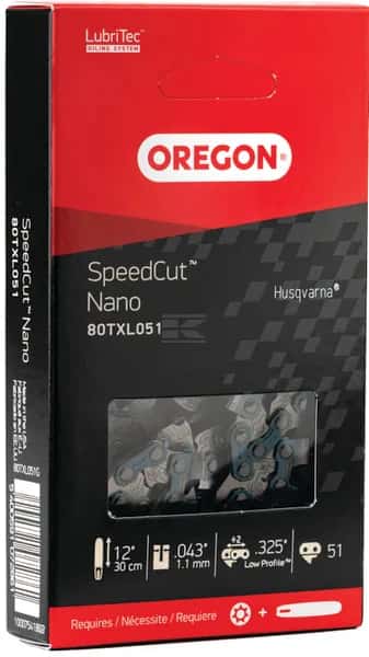 Oregon ketting .325, 51 DL, 12" Speedcut™ Nano
