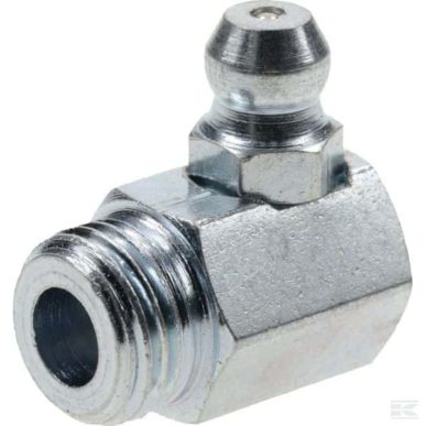 Vetnippel M10 x 1-90° (6 stuks)