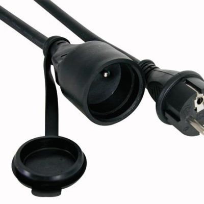 Rubber verlengkabel 3g2,5 1,5 meter
