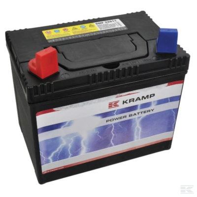 Batterij voor zitmaaier 12 Volt 28 Ah plus pool links