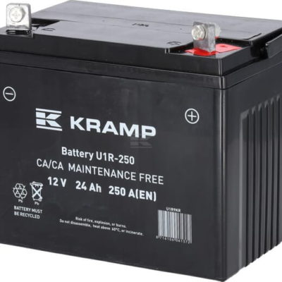 Accu 12V 24Ah 250A gesloten Kramp