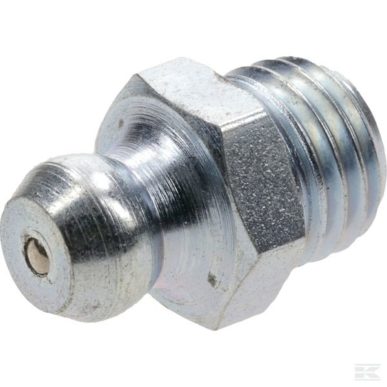 Smeernippel recht M8 x 1 (6 stuks)