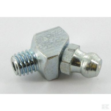 Vetnippel M6-45° (6 stuks)