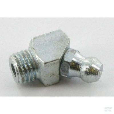 Vetnippel M8 x 1-45° (6 stuks)
