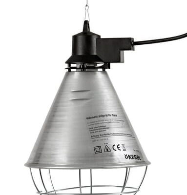 Armatuur voor infraroodlamp