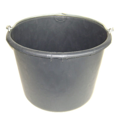 Gripline emmer 12 l zwart