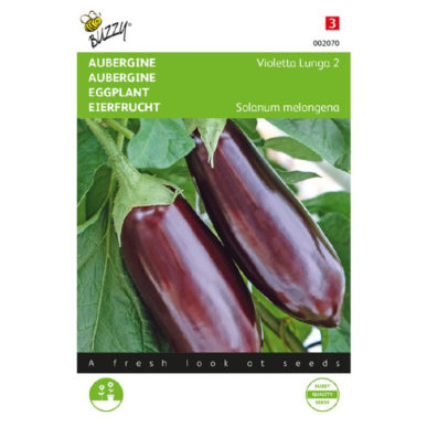 Aubergine Zaden - Violetta Lunga 2