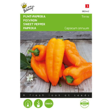 002442 Punt-paprika Timia Puntpaprika Zaden - Timia