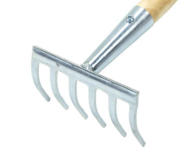 TUINHARK VERZINKT 6 Tanden MET STEEL