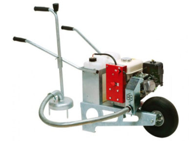 Mauki ontmoller met Honda GX200 motor.
