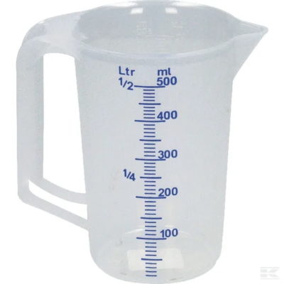 PP maatbeker 500 ml van Hünersdorff