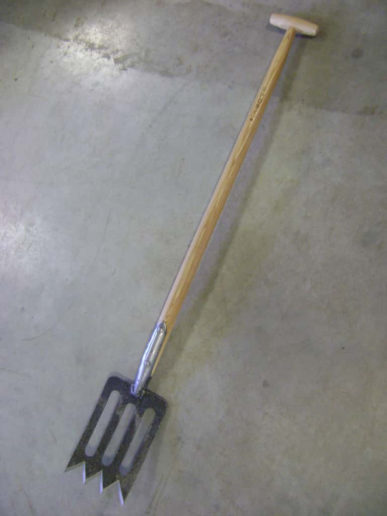 SPORK Spade met gebogen essen T-Steel