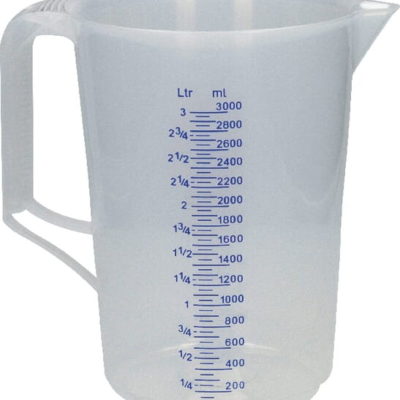 Maatbeker 3,0 l PP