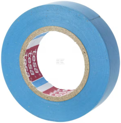 Isolatieband blauw 15mm x 10m