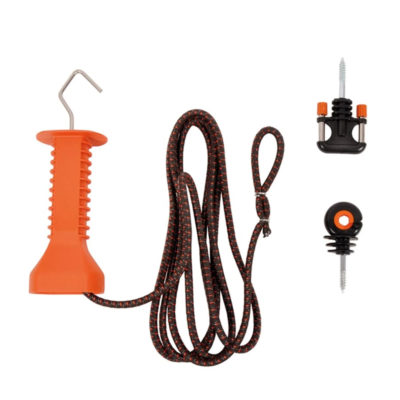 Gallagher Doorgangsset elastisch cord terra tot 6m Gallagher Doorgangsset elastisch cord terra 3/6m