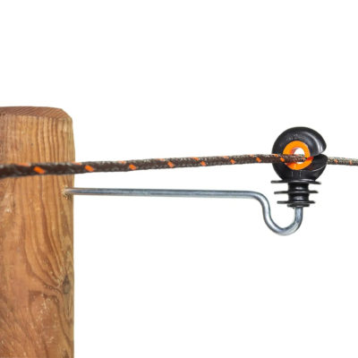 Gallagher XDI Afstandschroef-ringisolator hout gebogen 18cm Gallagher XDI Afstandschroef-ringisolator hout gebogen 18cm (10)