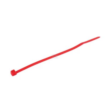 Kabelbinder 3,6x140mm, rood, 100 stuks