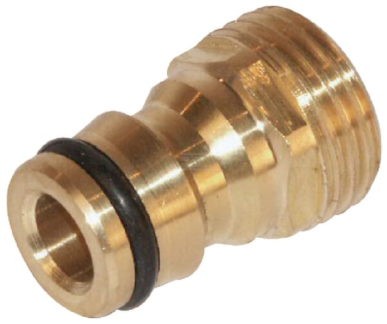 Gardena Nippel 1/2 buitendraad messing