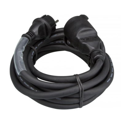 Rubber verlengkabel 3g2,5 / 5 meter