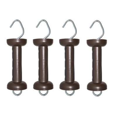 Gallagher Softgrip poortgreep terra voor koord RVS PROMO PACK