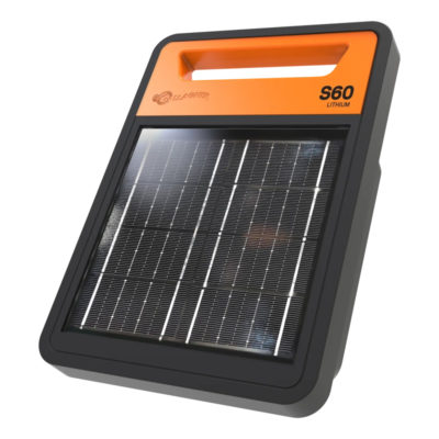 Gallagher Solar Afrasteringsapparaat S60 met lithium batterij Gallagher Solar Afrasteringsapparaat S60Li met lithium batterij