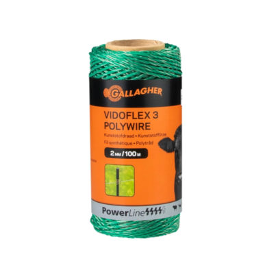 Gallagher Vidoflex 3 PowerLine groen 100m Gallagher Vidoflex 3 groen 100 meter