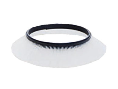 Radiaal borstel Westermann 65 cm met kunststof haren.