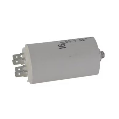 Condensator 16µF met stekkers