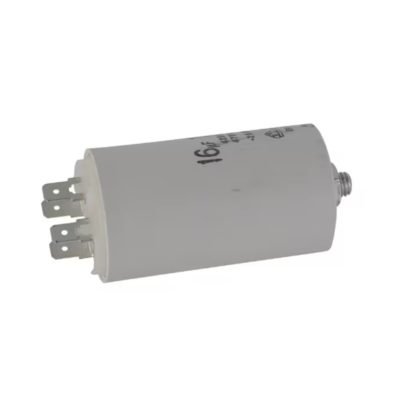 Condensator 16µF met stekkers