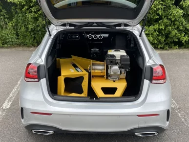 Jo Beau Hakselaar M150 met Honda motor