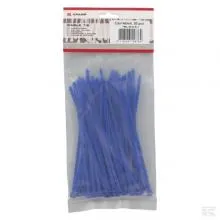 Blauwe kabelbinders 50 stuks