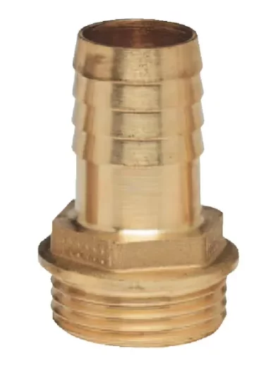 Slangpilaar 20 mm met 3/4" buitendraad