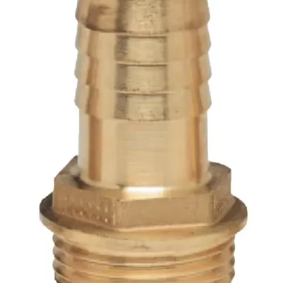 Slangpilaar 20 mm met 3/4" buitendraad