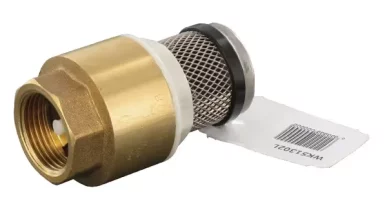 voetklep of aanzuig terugslagklep 3/4 inch aansluiting