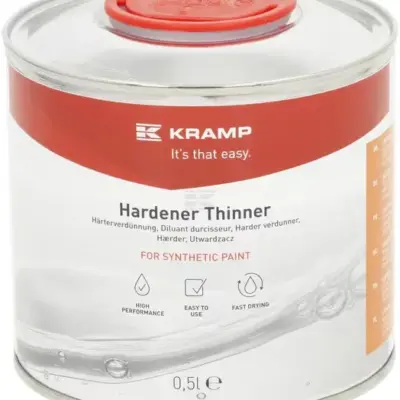 Kramp verharder verdunner Kramp kunstharslak verharder / verdunner 500 ml