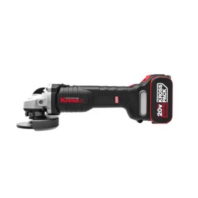 Kress KUH10.4 20V Haakse slijper 125mm met 2x5.0Ah en 6A Lader