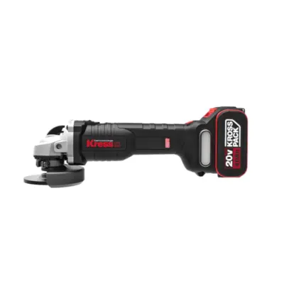 Kress KUH10.4 20V Haakse slijper 125mm met 2x5.0Ah en 6A Lader